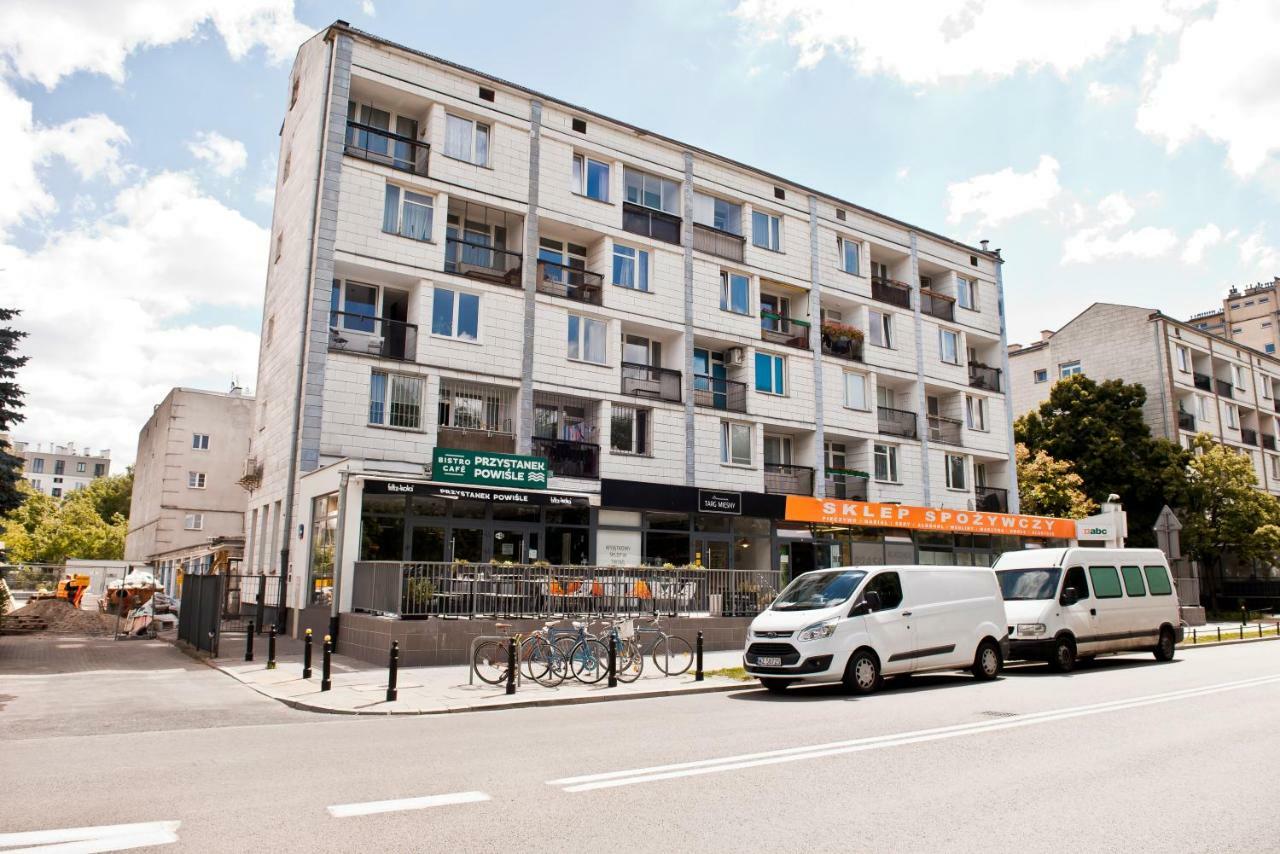 Apartament Powisle With Balcony วอร์ซอ ภายนอก รูปภาพ